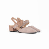Vienna Plaid Slingback Mules