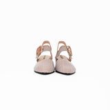 Vienna Plaid Slingback Mules