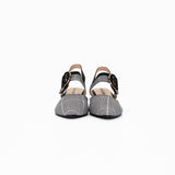 Vienna Plaid Slingback Mules