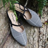 Elly Elastic Pointy Heels