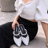 Krystal Classic Slip on Heels