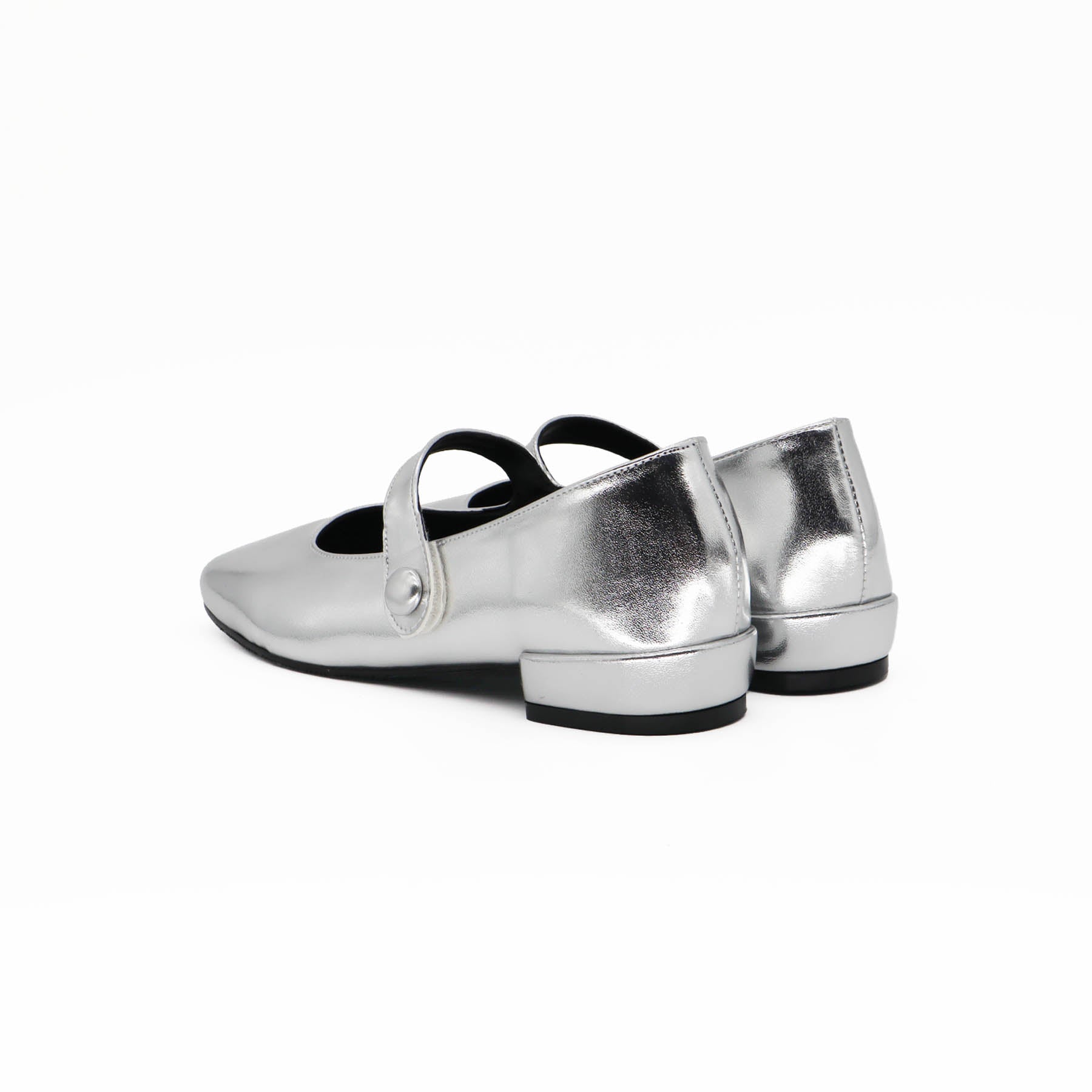 Wei Metallic Mary Janes