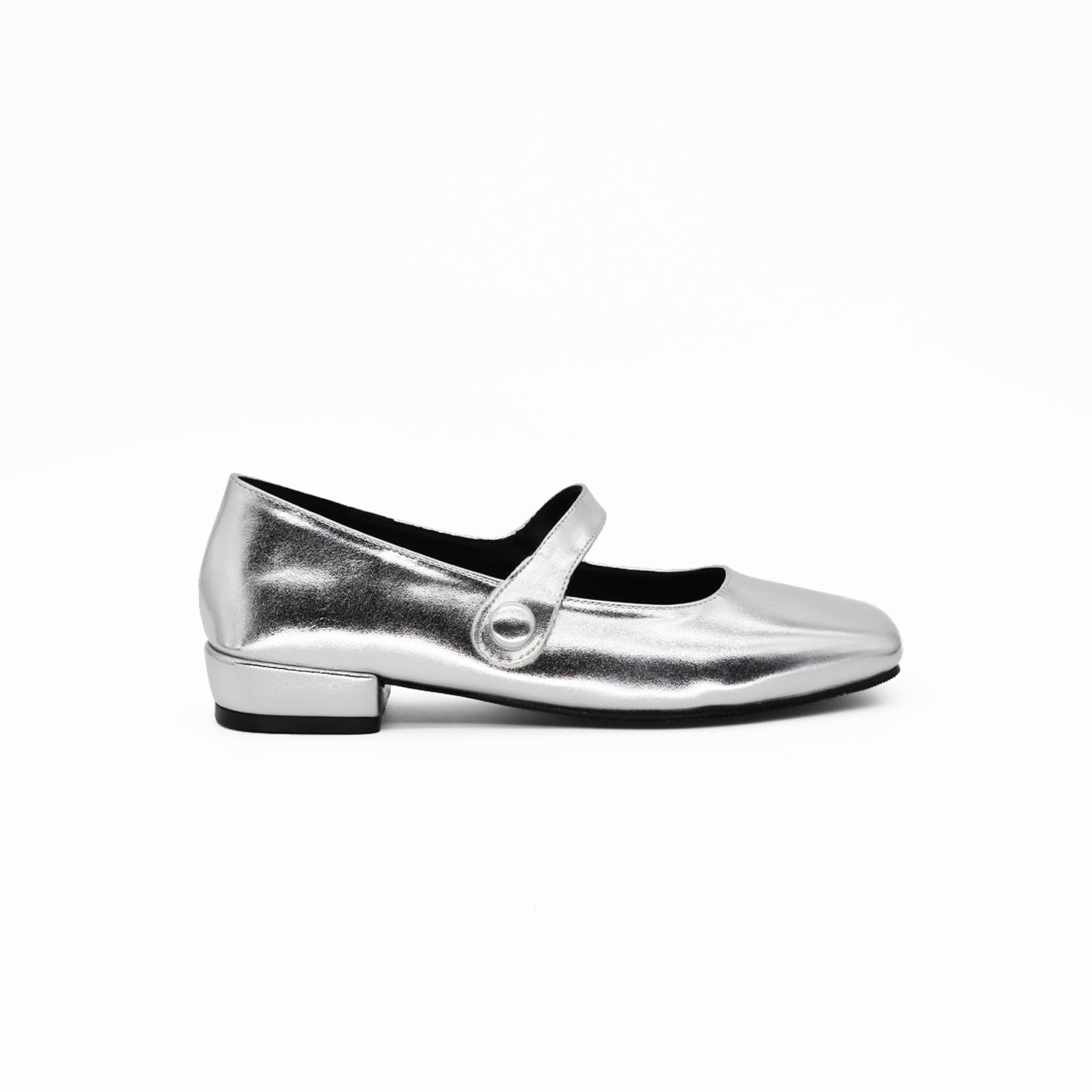 Wei Metallic Mary Janes