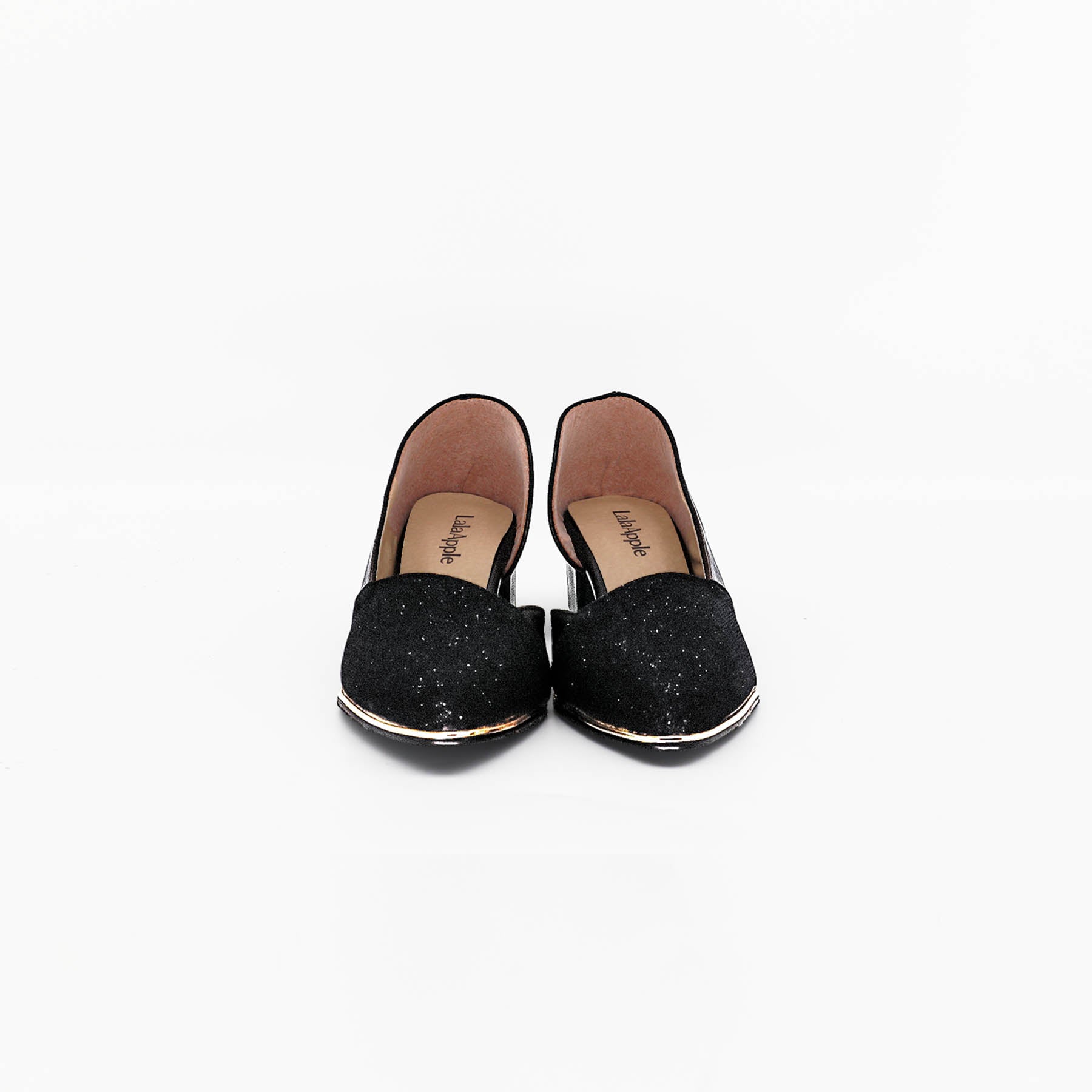 Serene Shimmer Pointy Heels