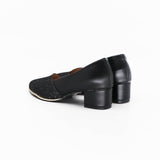 Serene Shimmer Pointy Heels